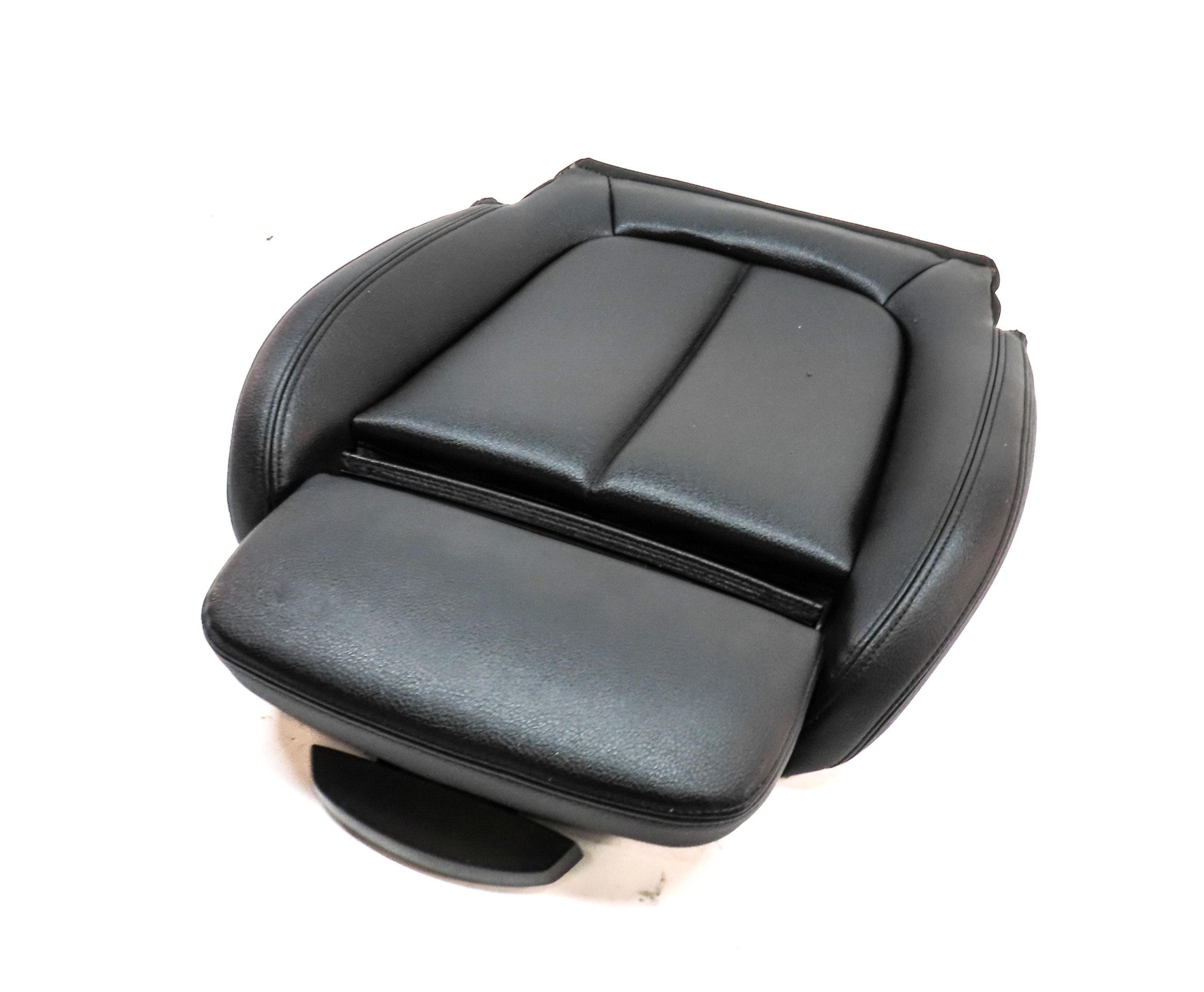 2017 BMW X1 (F48) FRONT RIGHT PASSENGER LOWER MEMORY SPORT SEAT CUSHION (Black) — exact item pictured